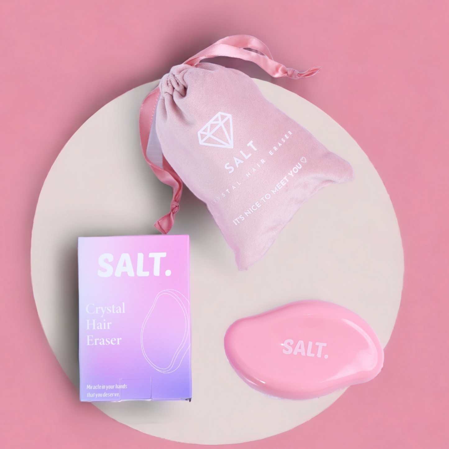 Salt Crystal Pink Blush